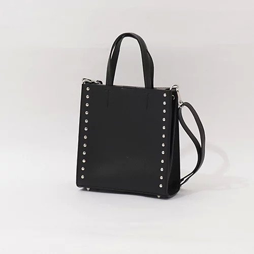 【ノーリーズ/NOLLEY'S】のスタッズトートバッグ 人気、トレンドファッション・服の通販 founy(ファニー) 　ファッション　Fashion　レディースファッション　Fashion for Women　バッグ　Bags　コンパクト　Compact, Small Size　ショルダー　Shoulder, Shoulder Strap　スタッズ　Studs, Metal Accents　 other-1|ID: prp329100004769373 ipo3291000000034544954