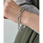 【スタイルデリ/STYLE DELI】のオーバルチェーンブレスレット 人気、トレンドファッション・服の通販 founy(ファニー) ファッション Fashion レディースファッション Fashion for Women ジュエリー Jewelry チェーン＆カフブレスレット Cuff & Chain Bracelets オーバル Oval Design 春 Spring シンプル Simple, Minimal スポーツ Sports, Activewear タオル Towel, Bath Towel チェーン Chain, Chain Strap ハンド Hand, Handmade ブレスレット Bracelet, Wristband 冬 Winter / This Winter S/S・春夏 SS, Spring/Summer, Warm Season 夏 Summer thumbnail シルバー|ID: prp329100004769383 ipo3291000000034544996