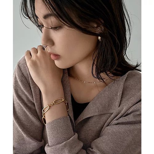 【スタイルデリ/STYLE DELI】のオーバルチェーンブレスレット 人気、トレンドファッション・服の通販 founy(ファニー) 　ファッション　Fashion　レディースファッション　Fashion for Women　ジュエリー　Jewelry　チェーン＆カフブレスレット　Cuff & Chain Bracelets　オーバル　Oval Design　春　Spring　シンプル　Simple, Minimal　スポーツ　Sports, Activewear　タオル　Towel, Bath Towel　チェーン　Chain, Chain Strap　ハンド　Hand, Handmade　ブレスレット　Bracelet, Wristband　冬　Winter / This Winter　S/S・春夏　SS, Spring/Summer, Warm Season　夏　Summer　other-2|ID: prp329100004769383 ipo3291000000034544998