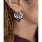 【スタイルデリ/STYLE DELI】のトリプルプチフープピアス シルバー|ID: prp329100004769384 ipo3291000000034545002