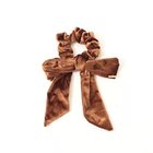 【ノーリーズ/NOLLEY'S】の【nolleys/ノーリーズ】ベロアリボンシュシュ ブラウン|ID: prp329100004769388 ipo3291000000034545018