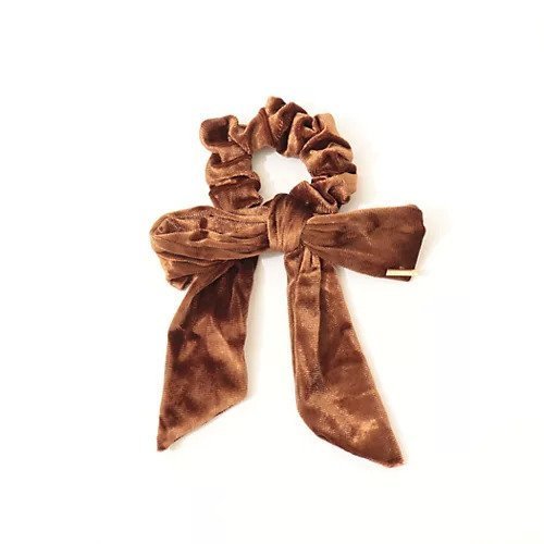 【ノーリーズ/NOLLEY'S】の【nolleys/ノーリーズ】ベロアリボンシュシュ インテリア・キッズ・メンズ・レディースファッション・服の通販 founy(ファニー) 　ファッション　Fashion　レディースファッション　Fashion for Women　トップス・カットソー　Cut & Sew Tops　ベロアトップス　Velour Tops / Velvet-Look Items　シュシュ&ヘアアクセ/ヘアアレンジ　Scrunchies & Hair Accessories　セパレート　Separate, Two-Piece　リボン　Ribbon, Bow　ブラウン|ID: prp329100004769388 ipo3291000000034545018