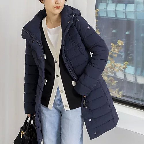 【ノーリーズ/NOLLEY'S】の【CAPE HORN/ケープホーン】SANTACRUZ インテリア・キッズ・メンズ・レディースファッション・服の通販 founy(ファニー) 　ファッション　Fashion　レディースファッション　Fashion for Women　イタリア　Italy　シェイプ　Shape, Slim Fit　ダウン　Down, Puffer　人気　Popular, Best Seller　ファブリック　Fabric, Textile　フェミニン　Feminine, Girly　メンズ　Men's, Menswear　2025年　2025　2025-2026秋冬・A/W　Autumn/Winter 2025–26 AW25–26　ネイビー|ID: prp329100004769392 ipo3291000000034545037