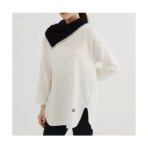 【ウィムガゼット/Whim Gazette】の刺繍ジョーゼットプルオーバー インテリア・キッズ・メンズ・レディースファッション・服の通販 founy(ファニー) ファッション Fashion レディースファッション Fashion for Women トップス・カットソー Cut & Sew Tops カジュアルプルオーバー・ニットトップス Pullovers & Knit Tops / Casual Pullovers ジョーゼット Georgette, Semi-Sheer Fabric スウェット / スエット Sweatshirt, Sweatwear ストレッチ Stretch, Stretchy Fabric 長袖 Long Sleeve, Full Sleeve おすすめ Recommended / Our Picks 2025年 2025 2025-2026秋冬・A/W Autumn/Winter 2025–26 AW25–26 オフホワイト|ID: prp329100004770127 ipo3291000000034554570