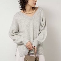 【ノーリーズソフィー/NOLLEY'S sophi】の《手洗い可能》モヘヤスパンコールVネックプルオーバー 人気、トレンドファッション・服の通販 founy(ファニー) ファッション Fashion レディースファッション Fashion for Women トップス・カットソー Cut & Sew Tops カジュアルプルオーバー・ニットトップス Pullovers & Knit Tops / Casual Pullovers Vネックトップス V-Neck Tops / V-Cut Neckline Shirts 2025年 2025 2025-2026秋冬・A/W Autumn/Winter 2025–26 AW25–26 スパンコール Sequins, Sequin Embellishment デニム Denim, Jeans Material フレア Flare, Flared ホリデーシーズン Holiday Season エレガント 上品 Elegant 人気 Popular, Best Seller |ID:prp329100004770135