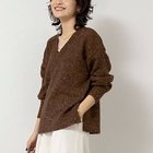 【ノーリーズソフィー/NOLLEY'S sophi】の《手洗い可能》モヘヤスパンコールVネックプルオーバー 人気、トレンドファッション・服の通販 founy(ファニー) ファッション Fashion レディースファッション Fashion for Women トップス・カットソー Cut & Sew Tops カジュアルプルオーバー・ニットトップス Pullovers & Knit Tops / Casual Pullovers Vネックトップス V-Neck Tops / V-Cut Neckline Shirts 2025年 2025 2025-2026秋冬・A/W Autumn/Winter 2025–26 AW25–26 スパンコール Sequins, Sequin Embellishment デニム Denim, Jeans Material フレア Flare, Flared ホリデーシーズン Holiday Season エレガント 上品 Elegant 人気 Popular, Best Seller thumbnail ブラウン|ID: prp329100004770135 ipo3291000000034554629