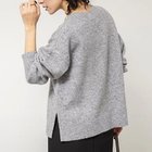 【ノーリーズソフィー/NOLLEY'S sophi】の《手洗い可能》モヘヤスパンコールVネックプルオーバー 人気、トレンドファッション・服の通販 founy(ファニー) ファッション Fashion レディースファッション Fashion for Women トップス・カットソー Cut & Sew Tops カジュアルプルオーバー・ニットトップス Pullovers & Knit Tops / Casual Pullovers Vネックトップス V-Neck Tops / V-Cut Neckline Shirts 2025年 2025 2025-2026秋冬・A/W Autumn/Winter 2025–26 AW25–26 スパンコール Sequins, Sequin Embellishment デニム Denim, Jeans Material フレア Flare, Flared ホリデーシーズン Holiday Season エレガント 上品 Elegant 人気 Popular, Best Seller thumbnail ミディアムグレー|ID: prp329100004770135 ipo3291000000034554631