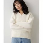 【ウィムガゼット/Whim Gazette】のシルエットニット オフホワイト|ID:prp329100004770138