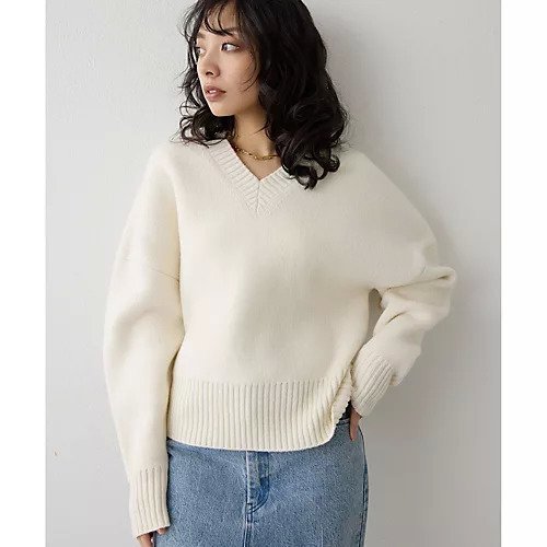 【ウィムガゼット/Whim Gazette】のシルエットニット 人気、トレンドファッション・服の通販 founy(ファニー) 　ファッション　Fashion　レディースファッション　Fashion for Women　トップス・カットソー　Cut & Sew Tops　ニット　Knit Tops & Sweaters　2025年　2025　2025-2026秋冬・A/W　Autumn/Winter 2025–26 AW25–26　クール　Cool, Chic　シンプル　Simple, Minimal　ストレッチ　Stretch, Stretchy Fabric　フォルム　Silhouette, Form　other-3|ID: prp329100004770138 ipo3291000000034554664