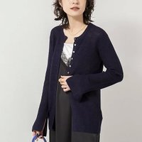 【ノーリーズソフィー/NOLLEY'S sophi】の《手洗い可能》モヘヤ混片畦ミディ丈Cネックカーディガン 人気、トレンドファッション・服の通販 founy(ファニー) ファッション Fashion レディースファッション Fashion for Women トップス・カットソー Cut & Sew Tops カーディガン・羽織り Layered Style Cardigans 2025年 2025 2025-2026秋冬・A/W Autumn/Winter 2025–26 AW25–26 カーディガン Cardigan, Knitwear コンパクト Compact, Small Size シンプル Simple, Minimal バランス Balance, Style Balance ボトム Bottoms, Lower Wear 畦 Ribbed Knit |ID:prp329100004770145