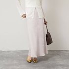 【ノーリーズソフィー/NOLLEY'S sophi】のウォッシャブルスエードサテンナロースカート ベビーピンク|ID: prp329100004770152 ipo3291000000034554775