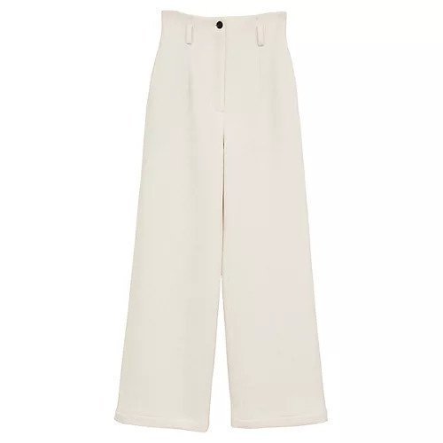 【クラネ/CLANE】のHIGH WAIST WIDE PANTS インテリア・キッズ・メンズ・レディースファッション・服の通販 founy(ファニー) ファッション Fashion レディースファッション Fashion for Women パンツ Pants & Trousers 2025年 2025 2025-2026秋冬・A/W Autumn/Winter 2025–26 AW25–26 ストレッチ Stretch, Stretchy Fabric リラックス Relax, Relaxed Fit ループ Loop, Loop Knit ワイド Wide, Wide Fit IVORY|ID: prp329100004770155 ipo3291000000034554798