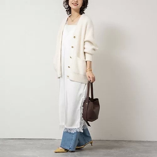 【ノーリーズソフィー/NOLLEY'S sophi】のウォッシャブルトリミングレースサテンキャミワンピース インテリア・キッズ・メンズ・レディースファッション・服の通販 founy(ファニー) ファッション Fashion レディースファッション Fashion for Women ワンピース Dresses キャミソールワンピース Camisole Dresses 2025年 2025 2025-2026秋冬・A/W Autumn/Winter 2025–26 AW25–26 おすすめ Recommended / Our Picks インナー Innerwear エレガント 上品 Elegant ラグジュアリー Luxury, Elegant レース Lace, Lace Fabric ロング Long, Long-Length オフホワイト|ID: prp329100004770158 ipo3291000000034554822