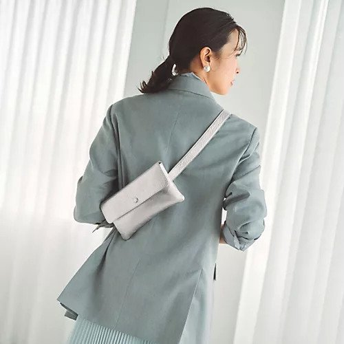 【トプカピ/TOPKAPI】の【Breath TOPKAPI】シュリンクレザー 3way ミニ ボディバッグ 人気、トレンドファッション・服の通販 founy(ファニー) 　ファッション　Fashion　レディースファッション　Fashion for Women　バッグ　Bags　シンプル　Simple, Minimal　トレンド　Trend, Trending Now　フォルム　Silhouette, Form　ポケット　Pocket, Pocket Detail　other-2|ID: prp329100004770163 ipo3291000000034554859