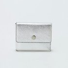 【トプカピ/TOPKAPI】の【Breath TOPKAPI】シュリンクレザー 折り財布 /8ポケット/軽量 シルバー|ID: prp329100004770165 ipo3291000000034554902