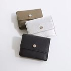 【トプカピ/TOPKAPI】の【Breath TOPKAPI】シュリンクレザー 折り財布 /8ポケット/軽量 ブラック|ID: prp329100004770165 ipo3291000000034554903