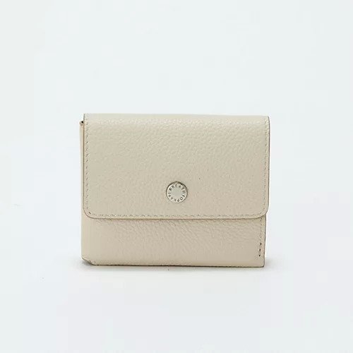 【トプカピ/TOPKAPI】の【Breath TOPKAPI】シュリンクレザー 折り財布 /8ポケット/軽量 インテリア・キッズ・メンズ・レディースファッション・服の通販 founy(ファニー) 　ファッション　Fashion　レディースファッション　Fashion for Women　ミニ財布・二つ折り財布　Wallets & Card Cases　コイン　Coin, Coin Design　コンパクト　Compact, Small Size　ポケット　Pocket, Pocket Detail　メタル　Metal, Metal Parts　ループ　Loop, Loop Knit　財布　Wallet, Purse　軽量　Lightweight, Ultra Light　クリーム|ID: prp329100004770165 ipo3291000000034554908