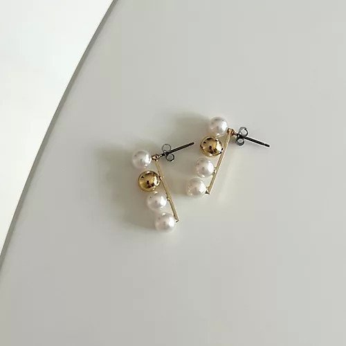 【フィービィー/phoebe】の【金属アレルギー対応】ミックスドットピアス/ニッケルフリー/パール インテリア・キッズ・メンズ・レディースファッション・服の通販 founy(ファニー) ファッション Fashion レディースファッション Fashion for Women オケージョン Occasion Wear ドット Polka Dot, Dot Pattern パール Pearl, Pearl Accent メタル Metal, Metal Parts モチーフ Motif, Design Theme エレガント 上品 Elegant ゴールド|ID: prp329100004770172 ipo3291000000034555119