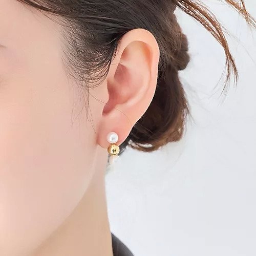 【フィービィー/phoebe】の【金属アレルギー対応】ミックスドットピアス/ニッケルフリー/パール 人気、トレンドファッション・服の通販 founy(ファニー) ファッション Fashion レディースファッション Fashion for Women オケージョン Occasion Wear ドット Polka Dot, Dot Pattern パール Pearl, Pearl Accent メタル Metal, Metal Parts モチーフ Motif, Design Theme エレガント 上品 Elegant other-2|ID: prp329100004770172 ipo3291000000034555121