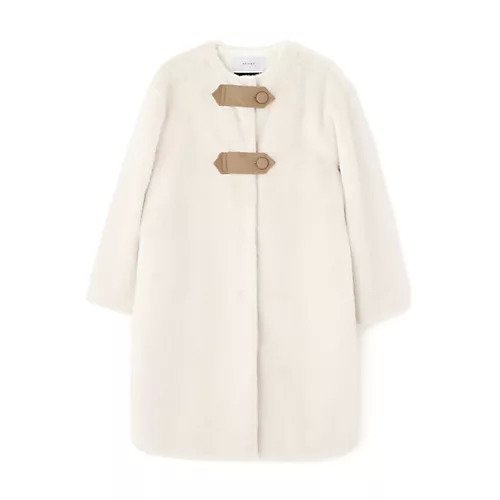 【アドーア/ADORE】のファーコンビダウンコート 人気、トレンドファッション・服の通販 founy(ファニー) 　ファッション　Fashion　レディースファッション　Fashion for Women　アウター　Coat / Outerwear Collection　コート・ロングコート・ピーコート　Long Coats, Peacoats & More　ダウンジャケット・軽量ダウン　Warm & Lightweight Down Jackets　おすすめ　Recommended / Our Picks　スタンダード　Standard, Basic　タフタ　Taffeta, Structured Fabric　ダウン　Down, Puffer　ドッキング　Docking, Mixed Material　ハーフ　Half, Half-Length　フィット　Fit, Slim Fit　フェイクファー　Faux Fur, Imitation Fur　フロント　Front, Front Design　ヨーク　Yoke, Yoke Design　冬　Winter / This Winter　 other-1|ID: prp329100004770176 ipo3291000000034566363