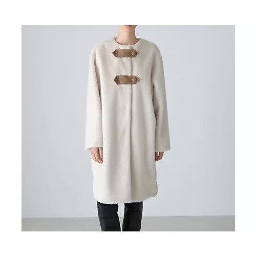 【アドーア/ADORE】のファーコンビダウンコート 人気、トレンドファッション・服の通販 founy(ファニー) 　ファッション　Fashion　レディースファッション　Fashion for Women　アウター　Coat / Outerwear Collection　コート・ロングコート・ピーコート　Long Coats, Peacoats & More　ダウンジャケット・軽量ダウン　Warm & Lightweight Down Jackets　おすすめ　Recommended / Our Picks　スタンダード　Standard, Basic　タフタ　Taffeta, Structured Fabric　ダウン　Down, Puffer　ドッキング　Docking, Mixed Material　ハーフ　Half, Half-Length　フィット　Fit, Slim Fit　フェイクファー　Faux Fur, Imitation Fur　フロント　Front, Front Design　ヨーク　Yoke, Yoke Design　冬　Winter / This Winter　other-3|ID: prp329100004770176 ipo3291000000034566366