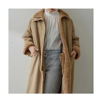 【ウィムガゼット/Whim Gazette】のリバーシブルボアコート 人気、トレンドファッション・服の通販 founy(ファニー) ファッション Fashion レディースファッション Fashion for Women アウター Coat / Outerwear Collection コート・ロングコート・ピーコート Long Coats, Peacoats & More 2025年 2025 2025-2026秋冬・A/W Autumn/Winter 2025–26 AW25–26 ストレッチ Stretch, Stretchy Fabric リバーシブル Reversible, Two-Sided エレガント 上品 Elegant 防寒 Cold Protection, Winter-Ready |ID:prp329100004770182