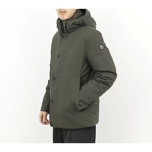 【ノーリーズ グッドマン/NOLLEY'S goodman / MEN】の【CAPE HORN/ケープホーン】COCKBURN ダウンジャケット 25AW インテリア・キッズ・メンズ・レディースファッション・服の通販 founy(ファニー) ファッション Fashion メンズファッション Fashion for Men イタリア Italy ジャケット Jacket, Outerwear ダウン Down, Puffer ハイネック High Neck, Mock Neck ファブリック Fabric, Textile ポケット Pocket, Pocket Detail メンズ Men's, Menswear 2025年 2025 2025-2026秋冬・A/W Autumn/Winter 2025–26 AW25–26 オリーブ|ID: prp329100004770184 ipo3291000000034555232