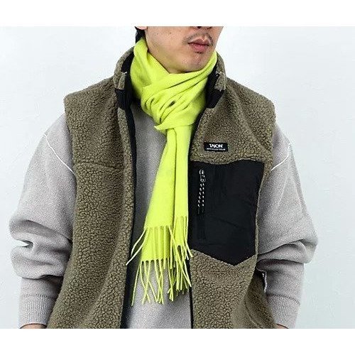 【ノーリーズ グッドマン/NOLLEY'S goodman / MEN】のカシミヤマフラー30 インテリア・キッズ・メンズ・レディースファッション・服の通販 founy(ファニー) ファッション Fashion メンズファッション Fashion for Men コンパクト Compact, Small Size マフラー Scarf, Muffler 軽量 Lightweight, Ultra Light イエロー|ID: prp329100004770191 ipo3291000000034555320