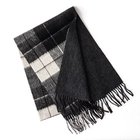 【ノーリーズ グッドマン/NOLLEY'S goodman / MEN】のR/Sウールカシミヤマフラー30 ブラック・グレー系1|ID: prp329100004770192 ipo3291000000034845628