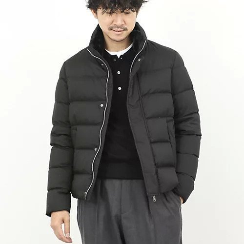 【ノーリーズ グッドマン/NOLLEY'S goodman / MEN】の【HERNO/ヘルノ】DOWN JACKET ダウンジャケット 25AW 人気、トレンドファッション・服の通販 founy(ファニー) ファッション Fashion メンズファッション Fashion for Men イタリア Italy ウォーター Water 軽量 Lightweight, Ultra Light ジャケット Jacket, Outerwear スタンド Stand Collar, Upright Stand ダウン Down, Puffer なめらか Smooth, Silky Texture ファブリック Fabric, Textile フェイクファー Faux Fur, Imitation Fur ベーシック Basic, Essential エレガント 上品 Elegant 2025年 2025 2025-2026秋冬・A/W Autumn/Winter 2025–26 AW25–26 other-1|ID: prp329100004770203 ipo3291000000034555387