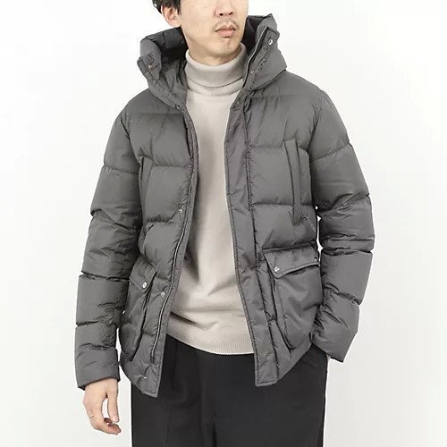 【ノーリーズ グッドマン/NOLLEY'S goodman / MEN】の【HERNO/ヘルノ】HOOD DOWN JACKET フードダウンジャケット 25AW 人気、トレンドファッション・服の通販 founy(ファニー) 　ファッション　Fashion　メンズファッション　Fashion for Men　イタリア　Italy　ウォーター　Water　軽量　Lightweight, Ultra Light　ショート　Short, Short Length　ジャケット　Jacket, Outerwear　ダウン　Down, Puffer　ファブリック　Fabric, Textile　ポケット　Pocket, Pocket Detail　ミリタリー　Military, Army Style　ワーク　Workwear, Utility Style　エレガント 上品　Elegant　2025年　2025　2025-2026秋冬・A/W　Autumn/Winter 2025–26 AW25–26　 other-1|ID: prp329100004770204 ipo3291000000034555391