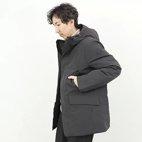 【ノーリーズ グッドマン/NOLLEY'S goodman / MEN】の【CAPE HORN/ケープホーン】NOLASCO ダウンジャケット ダウンコート 25AW 人気、トレンドファッション・服の通販 founy(ファニー) 　ファッション　Fashion　メンズファッション　Fashion for Men　イタリア　Italy　ジップ　Zip, Zipper　ジャケット　Jacket, Outerwear　ストレッチ　Stretch, Stretchy Fabric　ダウン　Down, Puffer　ハーフ　Half, Half-Length　ファブリック　Fabric, Textile　フラップ　Flap, Flap Pocket　ポケット　Pocket, Pocket Detail　メンズ　Men's, Menswear　旅行　Travel　2025年　2025　2025-2026秋冬・A/W　Autumn/Winter 2025–26 AW25–26　 other-1|ID: prp329100004770207 ipo3291000000034555409