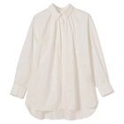 【プレインピープル/PLAIN PEOPLE】のコンパクトツイルギャザーディティールシャツ 人気、トレンドファッション・服の通販 founy(ファニー) ファッション Fashion レディースファッション Fashion for Women トップス・カットソー Cut & Sew Tops シャツ・ブラウス・オフィスカジュアル Elegant Blouses & Button-Ups ギャザー Gathered, Ruffled シェイプ Shape, Slim Fit スタンド Stand Collar, Upright Stand ツイル Twist, Twisted Detail ドレープ Drape, Draping Fabric ループ Loop, Loop Knit ヴィンテージ Vintage Style エレガント 上品 Elegant 洗える Machine Washable 秋 Autumn thumbnail オフホワイト|ID: prp329100004770331 ipo3291000000034555905