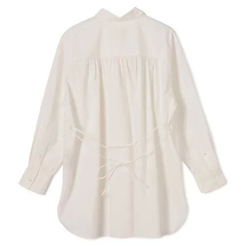 【プレインピープル/PLAIN PEOPLE】のコンパクトツイルギャザーディティールシャツ 人気、トレンドファッション・服の通販 founy(ファニー) ファッション Fashion レディースファッション Fashion for Women トップス・カットソー Cut & Sew Tops シャツ・ブラウス・オフィスカジュアル Elegant Blouses & Button-Ups ギャザー Gathered, Ruffled シェイプ Shape, Slim Fit スタンド Stand Collar, Upright Stand ツイル Twist, Twisted Detail ドレープ Drape, Draping Fabric ループ Loop, Loop Knit ヴィンテージ Vintage Style エレガント 上品 Elegant 洗える Machine Washable 秋 Autumn other-2|ID: prp329100004770331 ipo3291000000034555906