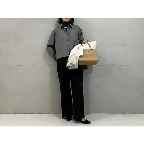 【エムセブンデイズ フォー プチ/M7days for petit】のツイード風シャツ 人気、トレンドファッション・服の通販 founy(ファニー) 　ファッション　Fashion　レディースファッション　Fashion for Women　トップス・カットソー　Cut & Sew Tops　シャツ・ブラウス・オフィスカジュアル　Elegant Blouses & Button-Ups　ジャケット　Jacket, Outerwear　ツイード　Twill, Twill Weave　バランス　Balance, Style Balance　洗える　Machine Washable　other-3|ID: prp329100004771179 ipo3291000000034595195