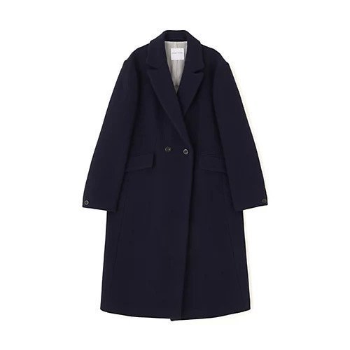 【ヒューマンウーマン/HUMAN WOMAN】のウールモッサダブルチェスターコート 人気、トレンドファッション・服の通販 founy(ファニー) ファッション Fashion レディースファッション Fashion for Women アウター Coat / Outerwear Collection コート・ロングコート・ピーコート Long Coats, Peacoats & More チェスターコート・ロング丈アウター Chester Coats / Chesterfield Long Coats おすすめ Recommended / Our Picks スタンダード Standard, Basic ストライプ Stripe, Striped Pattern ダブル Double, Double-Breasted チェスターコート Chester Coat, Long Coat デニム Denim, Jeans Material パーカー Hoodie, Parka ポケット Pocket, Pocket Detail エレガント 上品 Elegant 冬 Winter / This Winter other-3|ID: prp329100004771200 ipo3291000000034565720