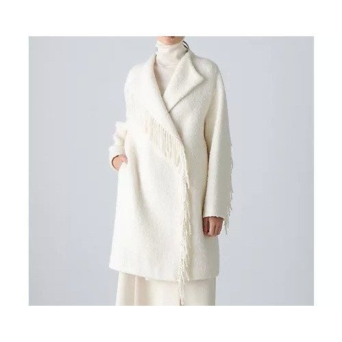 【アドーア/ADORE】のフリンジリングツイードコート 人気、トレンドファッション・服の通販 founy(ファニー) ファッション Fashion レディースファッション Fashion for Women アウター Coat / Outerwear Collection コート・ロングコート・ピーコート Long Coats, Peacoats & More おすすめ Recommended / Our Picks コクーン Cocoon, Cocoon Silhouette スタンダード Standard, Basic ツイード Twill, Twill Weave フィット Fit, Slim Fit フリンジ Fringe, Tassel マフラー Scarf, Muffler モダン Modern, Contemporary ルーズ Loose, Oversized ループ Loop, Loop Knit 冬 Winter / This Winter other-2|ID: prp329100004771201 ipo3291000000034565724