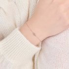 【フィービィー/phoebe】の【金属アレルギー対応】プチベゼルストーンブレスレット シャンパンゴールド シャンパンベージュ|ID: prp329100004772890 ipo3291000000034583946