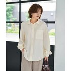 【スタイルデリ/STYLE DELI】のシワFREEスルスル袖リブシャツ 人気、トレンドファッション・服の通販 founy(ファニー) ファッション Fashion レディースファッション Fashion for Women トップス・カットソー Cut & Sew Tops シャツ・ブラウス・オフィスカジュアル Elegant Blouses & Button-Ups イエロー Yellow ジャケット Jacket, Outerwear ストレート Straight, Straight Cut スリット Slit, Slit Detail スーツ Suit, Formalwear 長袖 Long Sleeve, Full Sleeve バランス Balance, Style Balance フォルム Silhouette, Form フラット Flat, Flat Shoes フロント Front, Front Design ポケット Pocket, Pocket Detail 冬 Winter / This Winter A/W・秋冬 Autumn/Winter 夏 Summer thumbnail オフホワイト|ID: prp329100004772997 ipo3291000000036047428