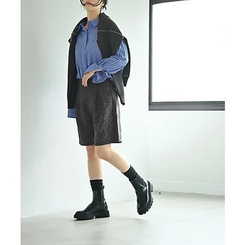 【スタイルデリ/STYLE DELI】の【BLK001】ツイードボックスタックハーフパンツ 人気、トレンドファッション・服の通販 founy(ファニー) ファッション Fashion レディースファッション Fashion for Women パンツ Pants & Trousers ショートパンツ・ハーフパンツ High-Waisted & Relaxed Shorts 秋 Autumn クラシカル Classical, Vintage-Inspired クラシック Classic, Timeless Style ショート Short, Short Length ジャケット Jacket, Outerwear ストライプ Stripe, Striped Pattern タイツ Tights, Legwear タートル Turtleneck, Turtle Collar ツイード Twill, Twill Weave ハーフ Half, Half-Length バランス Balance, Style Balance フィット Fit, Slim Fit ベーシック Basic, Essential ボックス Boxy, Box Shape ミックス Mix, Mixed Style ロング Long, Long-Length ワイド Wide, Wide Fit 冬 Winter / This Winter A/W・秋冬 Autumn/Winter おすすめ Recommended / Our Picks エレガント 上品 Elegant other-3|ID: prp329100004772999 ipo3291000000034584774