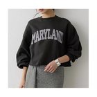 【ウィムガゼット/Whim Gazette】の裏毛ロゴプルオーバー 人気、トレンドファッション・服の通販 founy(ファニー) ファッション Fashion レディースファッション Fashion for Women トップス・カットソー Cut & Sew Tops カジュアルプルオーバー・ニットトップス Pullovers & Knit Tops / Casual Pullovers 2025年 2025 2025-2026秋冬・A/W Autumn/Winter 2025–26 AW25–26 タオル Towel, Bath Towel フロント Front, Front Design プリント Print, Printed Pattern 吸水 Absorbent, Quick-Dry thumbnail チャコールグレー|ID: prp329100004773607 ipo3291000000034594215