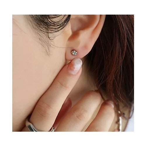 【コレカラ/collecala】のピュアチタンポスト ミニミニスターピアス[金属アレルギー対応] インテリア・キッズ・メンズ・レディースファッション・服の通販 founy(ファニー) 　ファッション　Fashion　レディースファッション　Fashion for Women　シンプル　Simple, Minimal　モチーフ　Motif, Design Theme　シルバー|ID: prp329100004773626 ipo3291000000034594390