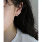 【コレカラ/collecala】の[silver925]ミラーカット フープピアス〈金属アレルギー対応〉 シルバー|ID: prp329100004773629 ipo3291000000034594405