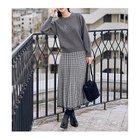 【エニー/ANY】の【2SET】ニットセットアップ チャコール|ID: prp329100004773633 ipo3291000000034594433