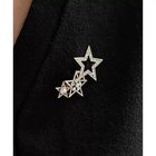 【スタイルデリ/STYLE DELI】のThree Stars ブローチ ゴールド|ID: prp329100004773681 ipo3291000000034595180