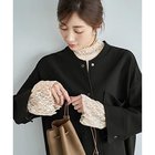 【スタイルデリ/STYLE DELI】の袖口から出すレーシィーインナートップス 人気、トレンドファッション・服の通販 founy(ファニー) ファッション Fashion レディースファッション Fashion for Women トップス・カットソー Cut & Sew Tops イエロー Yellow インナー Innerwear サロペット Overalls, Salopette ジャケット Jacket, Outerwear スタンド Stand Collar, Upright Stand ストレート Straight, Straight Cut スリット Slit, Slit Detail 定番 Standard, Basic Item 長袖 Long Sleeve, Full Sleeve バランス Balance, Style Balance フィット Fit, Slim Fit フレア Flare, Flared ベスト Vest, Waistcoat レース Lace, Lace Fabric thumbnail バニラ|ID: prp329100004775377 ipo3291000000034615025