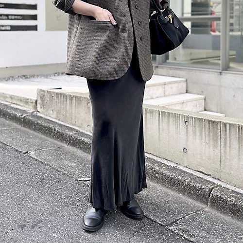 【ノーリーズ/NOLLEY'S】のウォッシャブルフィブリルサテンバイヤススカート 人気、トレンドファッション・服の通販 founy(ファニー) 　ファッション　Fashion　レディースファッション　Fashion for Women　スカート　Skirts　ヴィンテージ　Vintage Style　春　Spring　スウェット / スエット　Sweatshirt, Sweatwear　人気　Popular, Best Seller　マーメイド　Mermaid, Fishtail Silhouette　リネン　Linen, Linen Fabric　ロング　Long, Long-Length　S/S・春夏　SS, Spring/Summer, Warm Season　夏　Summer　2025年　2025　2025春夏・S/S　Spring/Summer 2025 SS25　2025-2026秋冬・A/W　Autumn/Winter 2025–26 AW25–26　 other-1|ID: prp329100004775383 ipo3291000000034897305