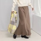 【ノーリーズ/NOLLEY'S】のウォッシャブルフィブリルサテンバイヤススカート カーキ|ID: prp329100004775383 ipo3291000000034897309