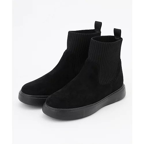 【エニー/ANY】のリブインスニーカーブーツ インテリア・キッズ・メンズ・レディースファッション・服の通販 founy(ファニー) ファッション Fashion レディースファッション Fashion for Women シンプル Simple, Minimal タイツ Tights, Legwear A/W・秋冬 Autumn/Winter ブラック|ID: prp329100004775391 ipo3291000000034674036