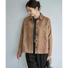 【スタイルデリ/STYLE DELI】の【LUXE】ライトスエードシャツ型ジャケット 人気、トレンドファッション・服の通販 founy(ファニー) ファッション Fashion レディースファッション Fashion for Women アウター Coat / Outerwear Collection レディースジャケット・軽アウター Jackets インナー Innerwear 春 Spring カフス Cuff Design シンプル Simple, Minimal ジャケット Jacket, Outerwear スタイリッシュ Stylish, Fashionable ストレート Straight, Straight Cut スマート Smart, Elegant スリット Slit, Slit Detail タートルネック Turtleneck, High Neck 長袖 Long Sleeve, Full Sleeve フロント Front, Front Design ポケット Pocket, Pocket Detail マーブル Marble, Marble Pattern 冬 Winter / This Winter thumbnail ライトブラウン|ID: prp329100004775401 ipo3291000000034615236